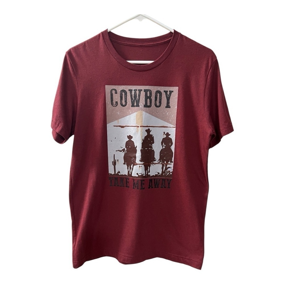 Cowboy Take Me Away Women’s T Shirt ( see measurements for sizing)